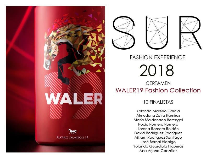 finalistas en la primera edición del certamen waler19 fashion collection de la sur fashion experience 2018