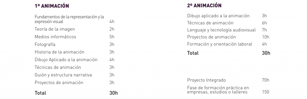 Estudios oficiales de animación en Jerez